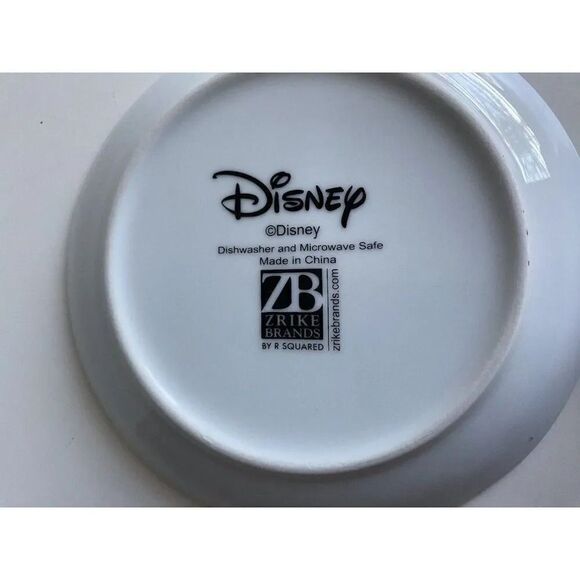 Set Of 4 Disney Mickey & Minnie Mouse Hanukkah Celebration Appetizer Plates NEW - Picture 10 of 12